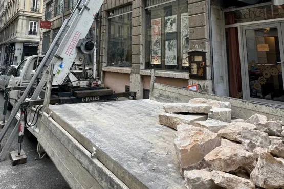 service transport debarras chantier lyon